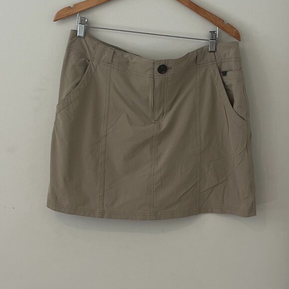Eastern Mountain Sports EMS Skort Active wear Tan Size 14 - Picture 1 of 7